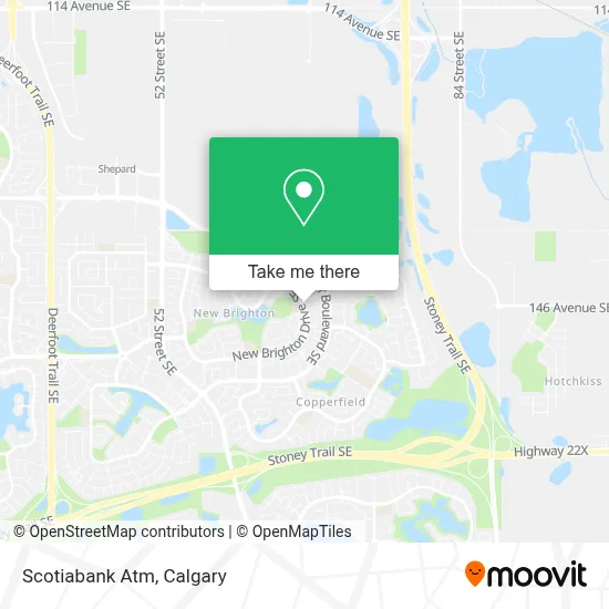 Scotiabank Atm map