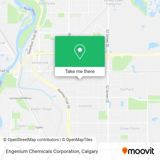 Engenium Chemicals Corporation map