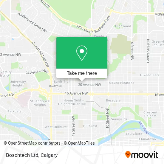 Boschtech Ltd map