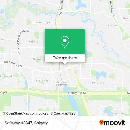 Safeway #8847 map
