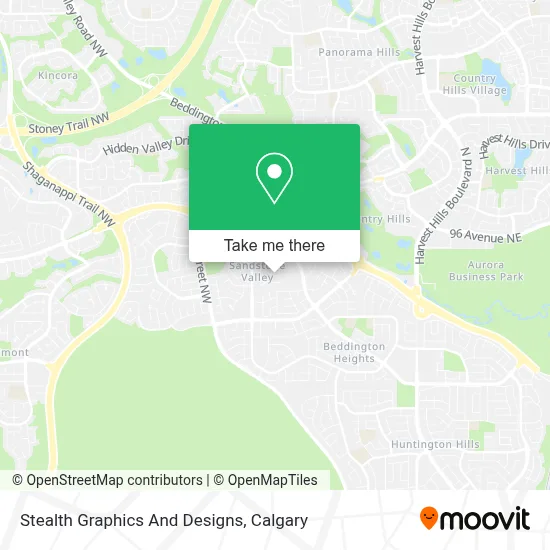 Stealth Graphics And Designs map
