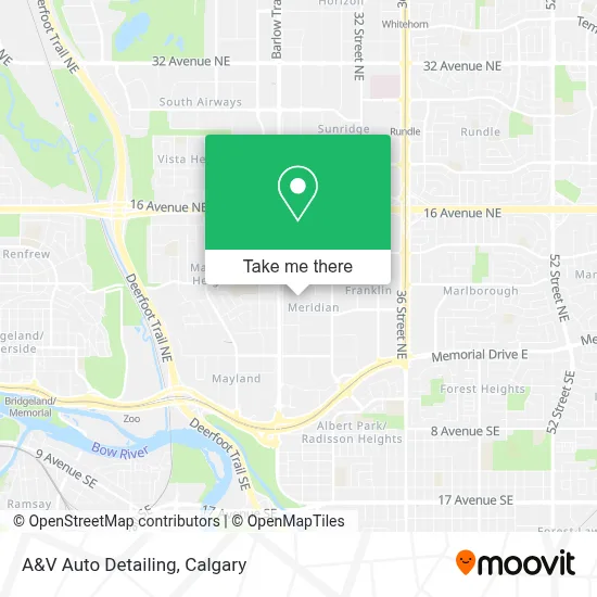 A&V Auto Detailing map