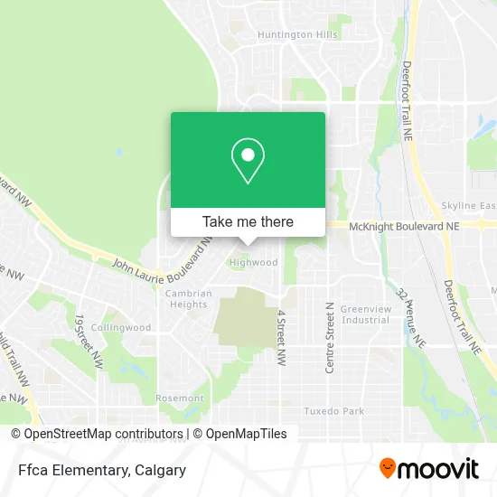 Ffca Elementary map