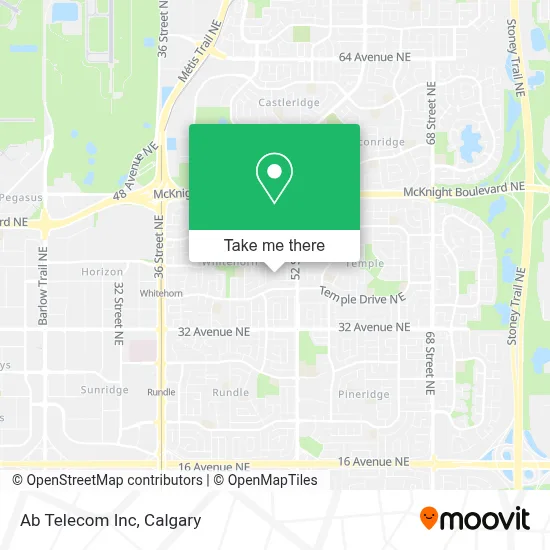 Ab Telecom Inc map