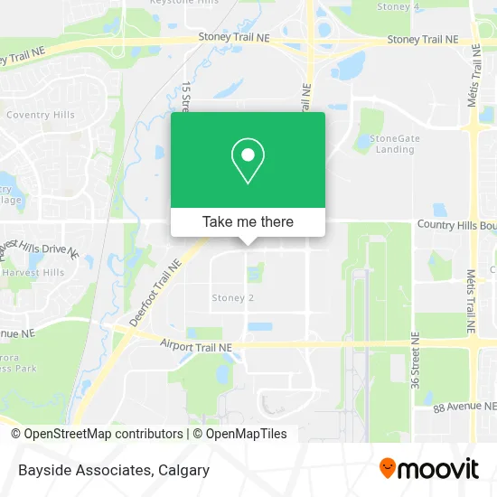 Bayside Associates map