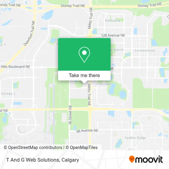 T And G Web Solutions map