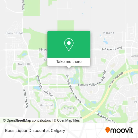 Boss Liquor Discounter map