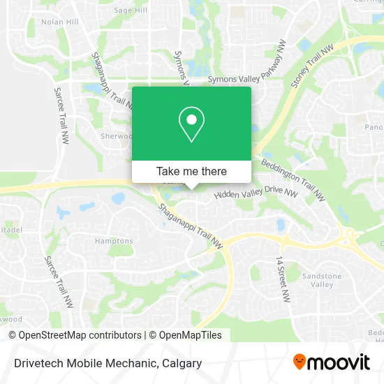 Drivetech Mobile Mechanic map