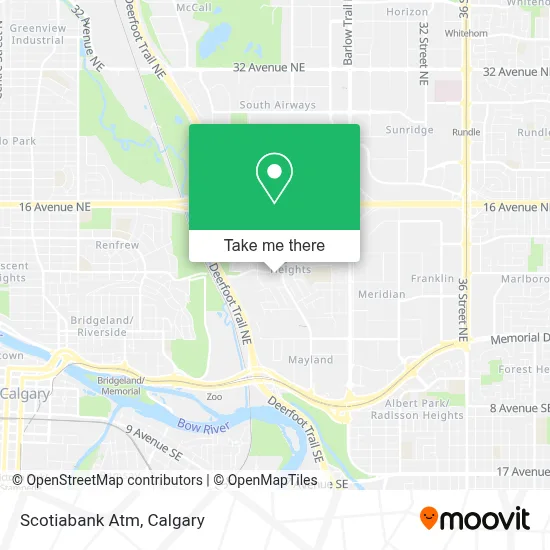 Scotiabank Atm map