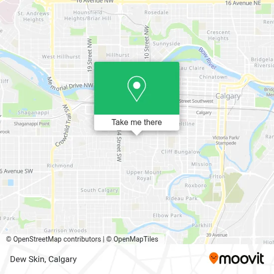 Dew Skin map