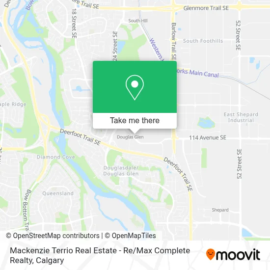 Mackenzie Terrio Real Estate - Re / Max Complete Realty map