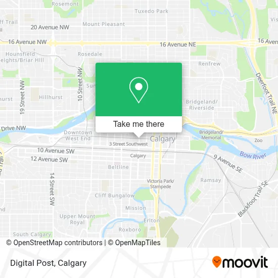 Digital Post map