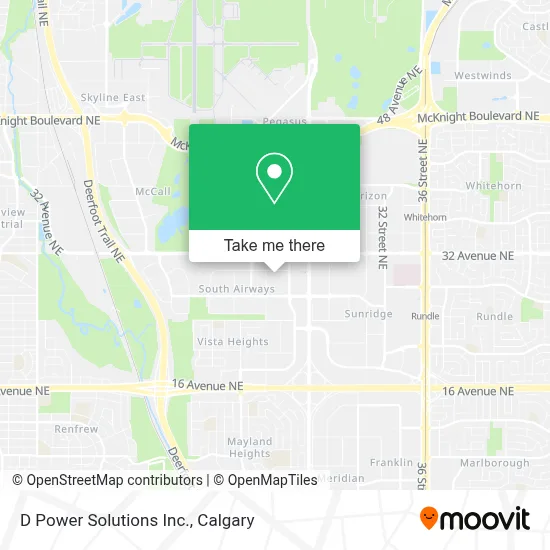 D Power Solutions Inc. map