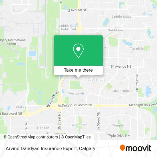 Arvind Dandyan Insurance Expert map