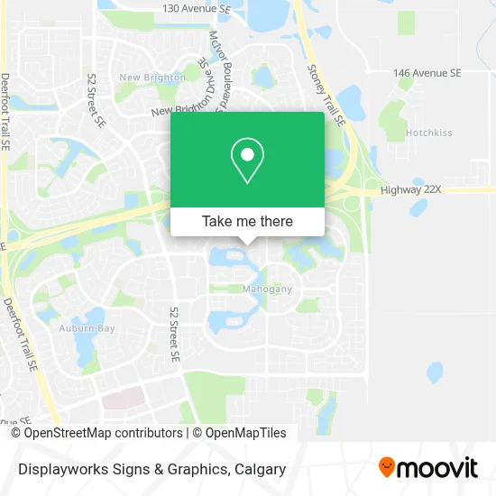 Displayworks Signs & Graphics map