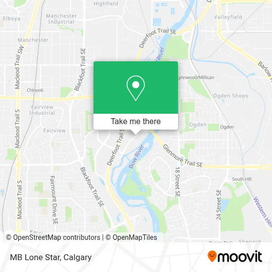MB Lone Star map