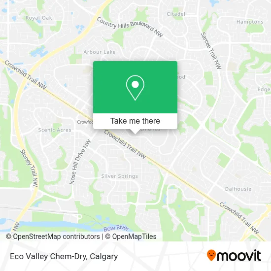 Eco Valley Chem-Dry map