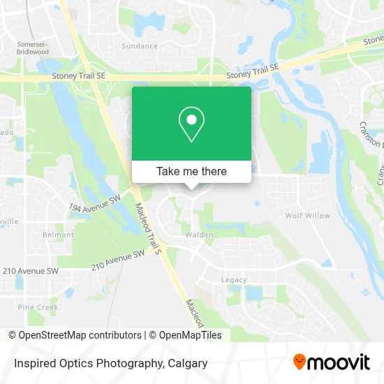 Inspired Optics Photography map