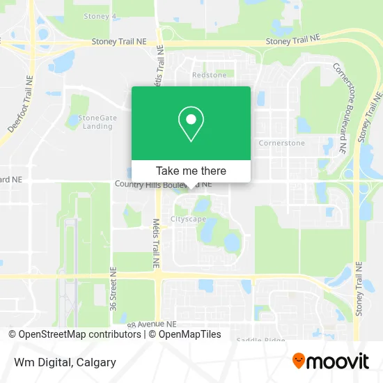 Wm Digital map
