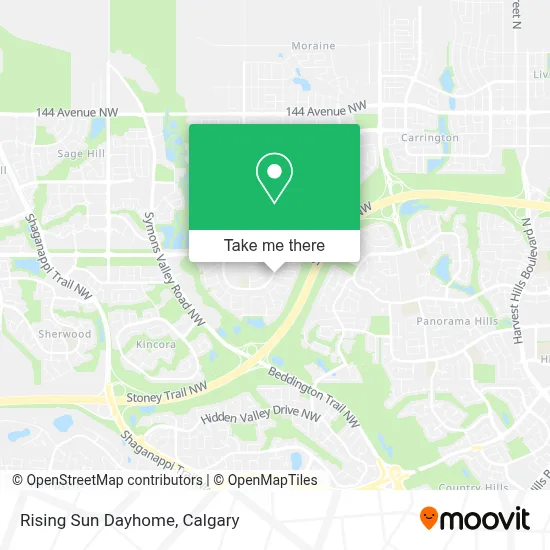 Rising Sun Dayhome map