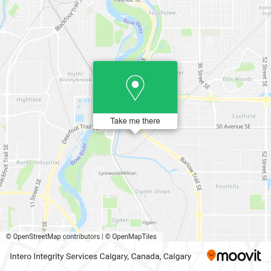 Intero Integrity Services Calgary, Canada map