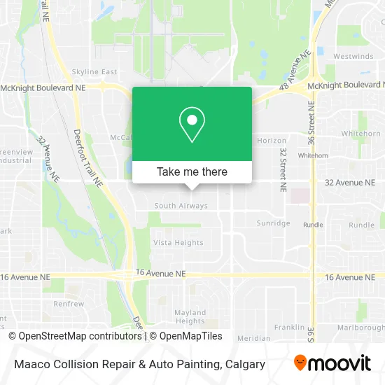 Maaco Collision Repair & Auto Painting map