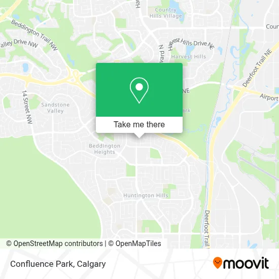 Confluence Park map