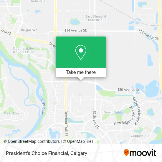 President's Choice Financial map