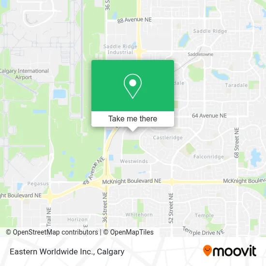 Eastern Worldwide Inc. map