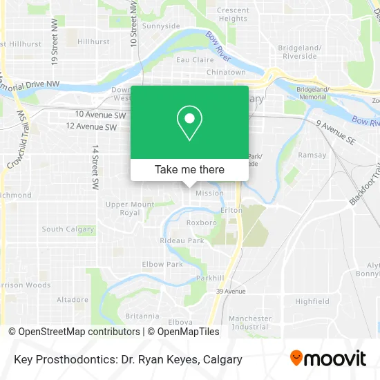Key Prosthodontics: Dr. Ryan Keyes map