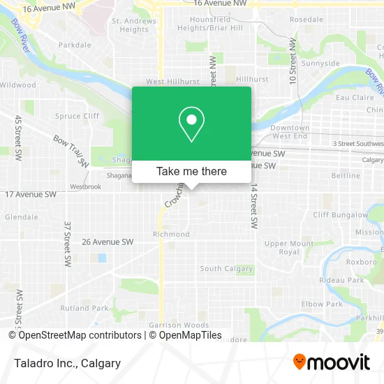 Taladro Inc. map