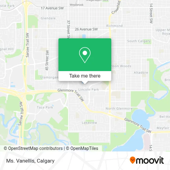 Ms. Vanellis map