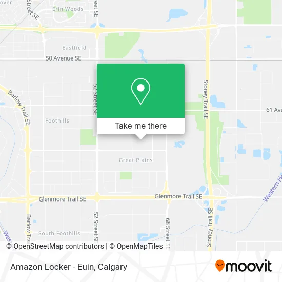Amazon Locker - Euin map