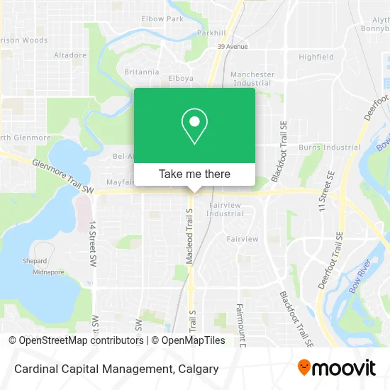Cardinal Capital Management map
