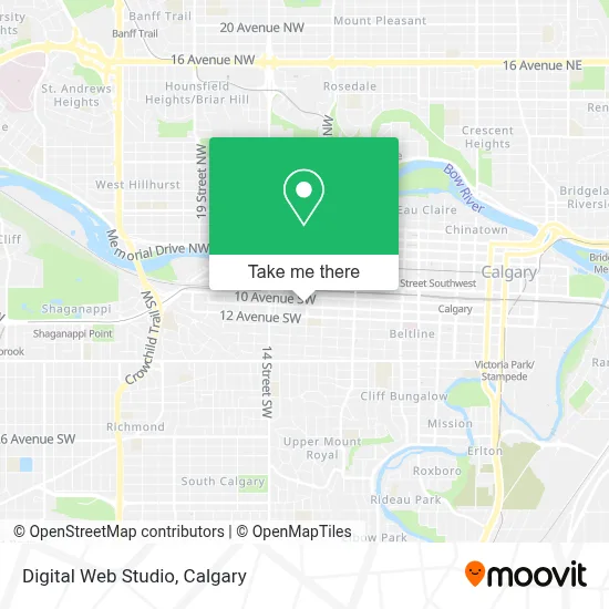 Digital Web Studio map