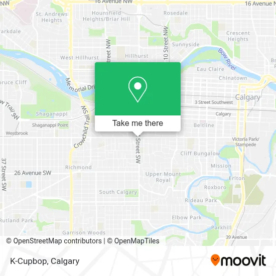 K-Cupbop map