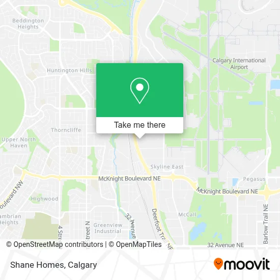 Shane Homes map