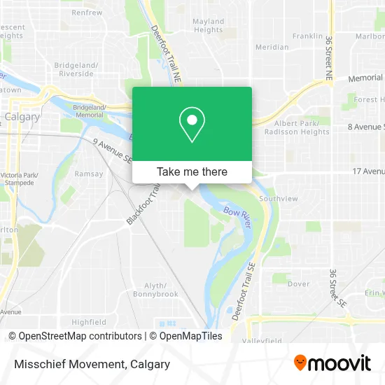 Misschief Movement map