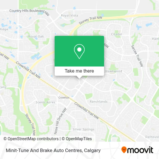 Minit-Tune And Brake Auto Centres map