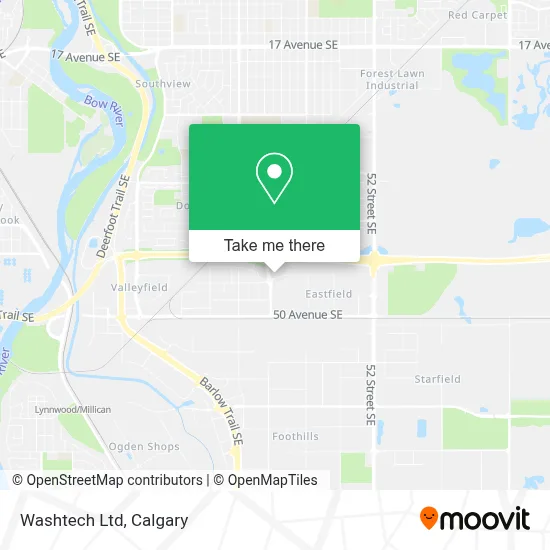 Washtech Ltd map