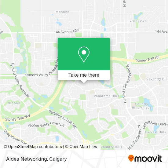 Aldea Networking map
