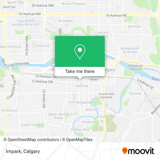 Impark map