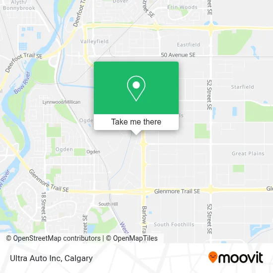 Ultra Auto Inc map