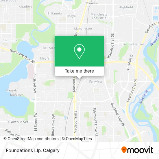 Foundations Llp map