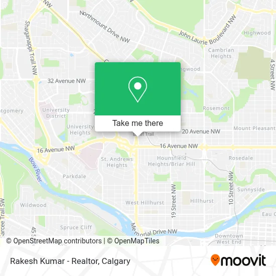 Rakesh Kumar - Realtor map