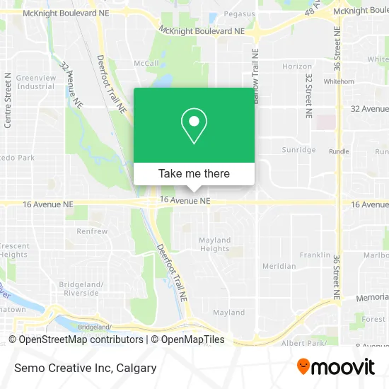 Semo Creative Inc map