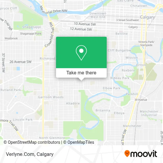 Verlyne.Com map