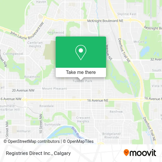 Registries Direct Inc. map