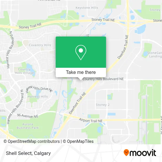 Shell Select map