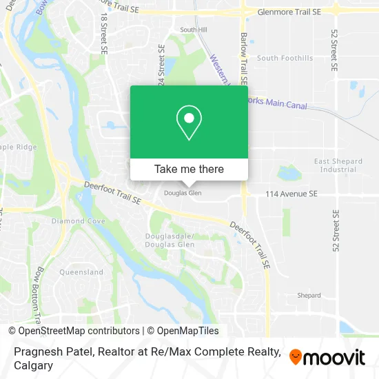 Pragnesh Patel, Realtor at Re / Max Complete Realty map